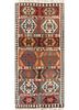 nayaab ivory wool flat weaves Rug - HeadShot
