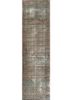 vintage beige and brown wool hand knotted Rug - HeadShot vintage beige and brown wool hand knotted Rug - HeadShot