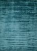 blue blue viscose hand loom Rug