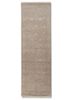 aurora grey and black wool and silk hand knotted Rug - HeadShot aurora grey and black wool and silk hand knotted Rug - HeadShot