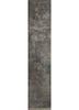 entropy grey and black wool and silk hand knotted Rug - HeadShot entropy grey and black wool and silk hand knotted Rug - HeadShot
