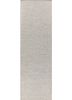 grey and black grey and black wool hand knotted Rug