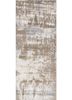 grey and black grey and black wool and bamboo silk hand knotted Rug