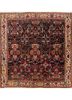 aalam blue wool hand knotted Rug - HeadShot aalam blue wool hand knotted Rug - HeadShot