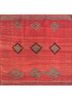 nayaab red and orange wool flat weaves Rug - HeadShot nayaab red and orange wool flat weaves Rug - HeadShot