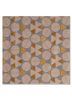 jaipur wunderkammer beige and brown wool and viscose hand tufted Rug - HeadShot