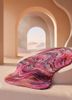 infini pink and purple wool and viscose hand tuftedRug - Rander