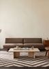 indusbar grey and black wool flat weavesRug - Rander