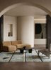indusbar grey and black wool and viscose flat weavesRug - Rander indusbar grey and black wool and viscose flat weavesRug - Rander