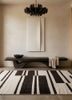 indusbar grey and black wool flat weavesRug - Rander indusbar grey and black wool flat weavesRug - Rander