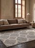 indusbar grey and black wool flat weavesRug - Rander