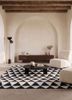 indusbar grey and black wool flat weavesRug - Rander indusbar grey and black wool flat weavesRug - Rander