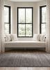 basis grey and black wool and viscose hand loomRug - Rander basis grey and black wool and viscose hand loomRug - Rander