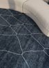 indusbar grey and black viscose hand loomRug - Rander indusbar grey and black viscose hand loomRug - Rander