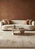 manifest ivory afghan wool hand knottedRug - Rander