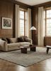 pathways beige and brown wool hand tuftedRug - Rander