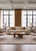 cera grey and black bamboo silk Rug - Rander