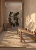 hula beige and brown jute and hemp hand knotted Rug - R&D/info