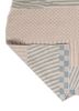checkers ivory wool flat weaves Rug - Backing Shot