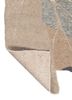blythe ivory wool hand knotted Rug - Backing Shot