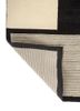 box ivory wool hand knotted Rug - Backing Shot box ivory wool hand knotted Rug - Backing Shot