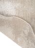 entropy ivory wool and bamboo silk hand knotted Rug - Backing Shot