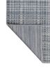 saga blue wool hand loom Rug - Backing Shot saga blue wool hand loom Rug - Backing Shot