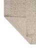 saga grey and black wool and tencil hand loom Rug - Backing Shot saga grey and black wool and tencil hand loom Rug - Backing Shot