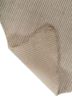 saga ivory wool and viscose hand loom Rug - Backing Shot saga ivory wool and viscose hand loom Rug - Backing Shot