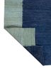daaira blue jute and hemp flat weaves Rug - Backing Shot