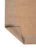 daaira beige and brown jute and hemp flat weaves Rug - Backing Shot daaira beige and brown jute and hemp flat weaves Rug - Backing Shot
