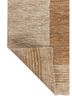 daaira beige and brown jute and hemp hand knotted Rug - Backing Shot daaira beige and brown jute and hemp hand knotted Rug - Backing Shot