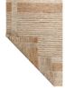 hula beige and brown jute and hemp hand knotted Rug - Backing Shot hula beige and brown jute and hemp hand knotted Rug - Backing Shot
