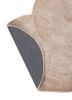 cera ivory wool and viscose hand tufted Rug - Backing Shot cera ivory wool and viscose hand tufted Rug - Backing Shot