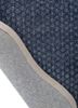 pathways blue wool and bamboo silk hand tufted Rug - Backing Shot pathways blue wool and bamboo silk hand tufted Rug - Backing Shot