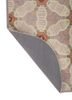 jaipur wunderkammer beige and brown wool and viscose hand tufted Rug - Backing Shot jaipur wunderkammer beige and brown wool and viscose hand tufted Rug - Backing Shot