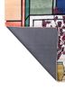 concoction multi wool and viscose hand tufted Rug - Backing Shot concoction multi wool and viscose hand tufted Rug - Backing Shot
