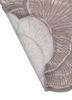 aurelia grey and black wool and viscose hand tufted Rug - Backing Shot