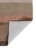 come around blue wool and viscose hand tufted Rug - Backing Shot come around blue wool and viscose hand tufted Rug - Backing Shot