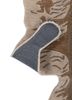 wild wanderlust ivory wool and viscose hand tufted Rug - Backing Shot wild wanderlust ivory wool and viscose hand tufted Rug - Backing Shot