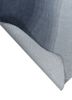 chroma blue wool hand tufted Rug - Backing Shot chroma blue wool hand tufted Rug - Backing Shot
