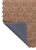 aurelia beige and brown wool and viscose hand tufted Rug - Backing Shot aurelia beige and brown wool and viscose hand tufted Rug - Backing Shot
