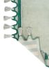 jardins du monde blue wool hand tufted Rug - Backing Shot jardins du monde blue wool hand tufted Rug - Backing Shot