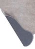 infini grey and black viscose hand tufted Rug - Backing Shot infini grey and black viscose hand tufted Rug - Backing Shot