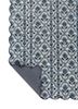 aurelia grey and black wool and viscose hand tufted Rug - Backing Shot aurelia grey and black wool and viscose hand tufted Rug - Backing Shot