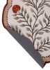 hacienda ivory wool and viscose hand tufted Rug - Backing Shot