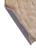 infini beige and brown wool and viscose hand tufted Rug - Backing Shot infini beige and brown wool and viscose hand tufted Rug - Backing Shot