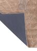 aurelia beige and brown wool and viscose hand tufted Rug - Backing Shot aurelia beige and brown wool and viscose hand tufted Rug - Backing Shot