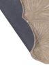 aurelia ivory wool and viscose hand tufted Rug - Backing Shot aurelia ivory wool and viscose hand tufted Rug - Backing Shot