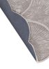 aurelia grey and black wool and viscose hand tufted Rug - Backing Shot aurelia grey and black wool and viscose hand tufted Rug - Backing Shot